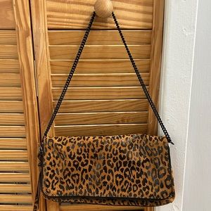 Rebecca Minkoff Leopard-Print Leather Bag